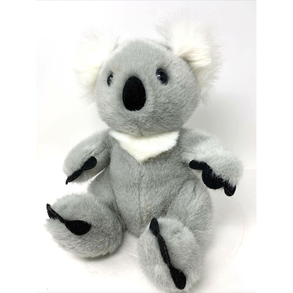 Build a Bear Plush Koala Bear Gray White Soft Toy 10" Stuffed Animal BABW